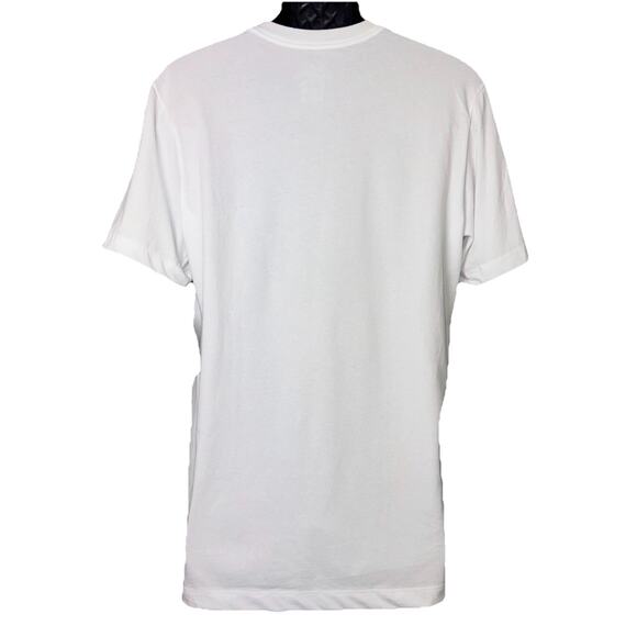 Oregon DUCKS Nike Stomp Out Cancer Shirt Mens Medium White Pink Dri-Fit Tee Crew - Picture 4 of 6